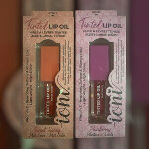 IONI Tinted Lip Oil Bundle Plumberry + Sweet Honey NIP